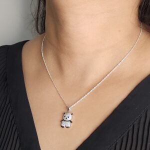 Cute Panda pendant with chain neckpiece