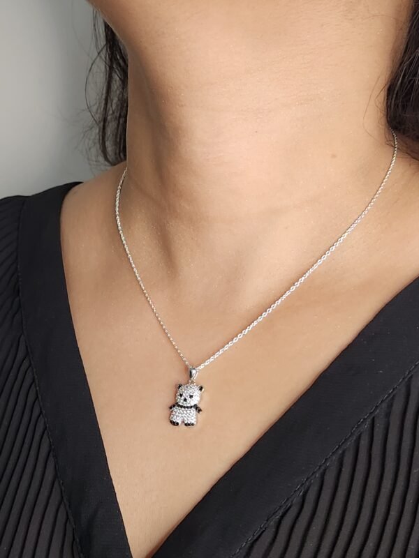 Cute Panda pendant with chain neckpiece